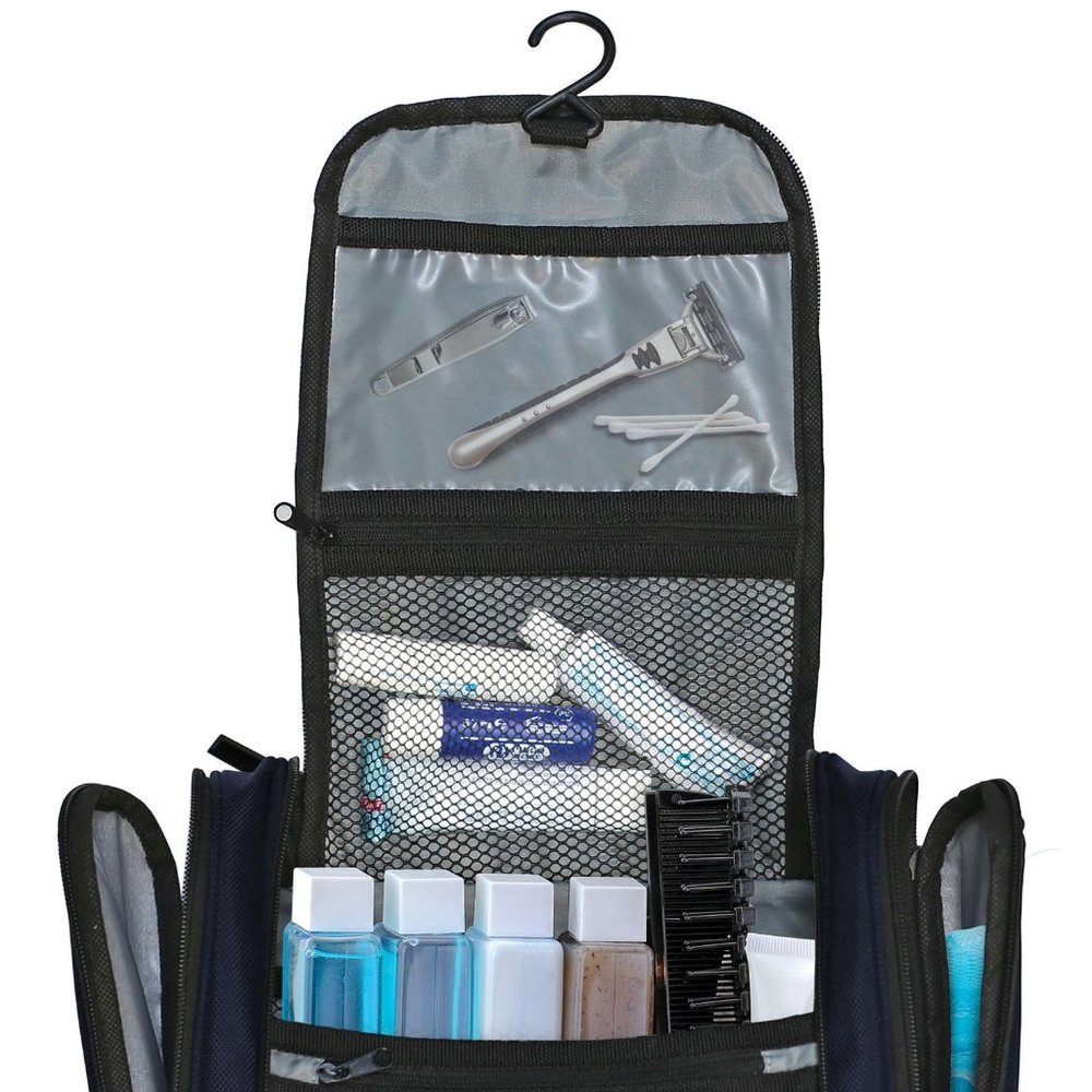 11" Hanging Toiletry Kit - Navy